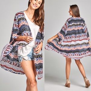 NWT Oversized Micro Floral MADE IN USA